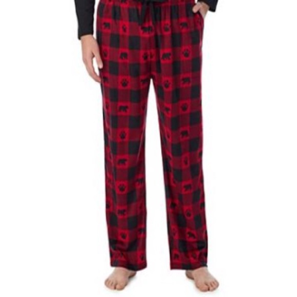 Cuddl Duds Other - Buffalo Plaid Fleece Pajama Pants NWT XL Winter Lounge Cozy Festive